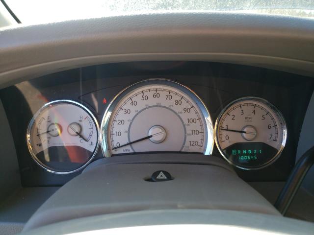 1A8HW58N18F127341 - 2008 CHRYSLER ASPEN LIMITED შავი ფოტო 9