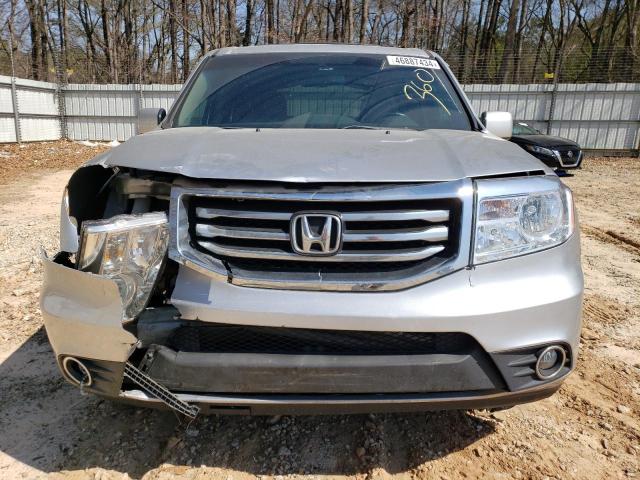 5FNYF3H53CB011910 - 2012 HONDA PILOT EXL SILVER photo 5