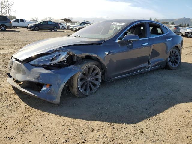 5YJSA1E24JF265741 - 2018 TESLA MODEL S SILVER photo 1