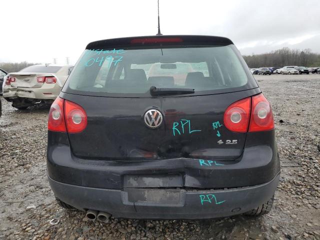 WVWDB71K88W344947 - 2008 VOLKSWAGEN RABBIT BLACK photo 6