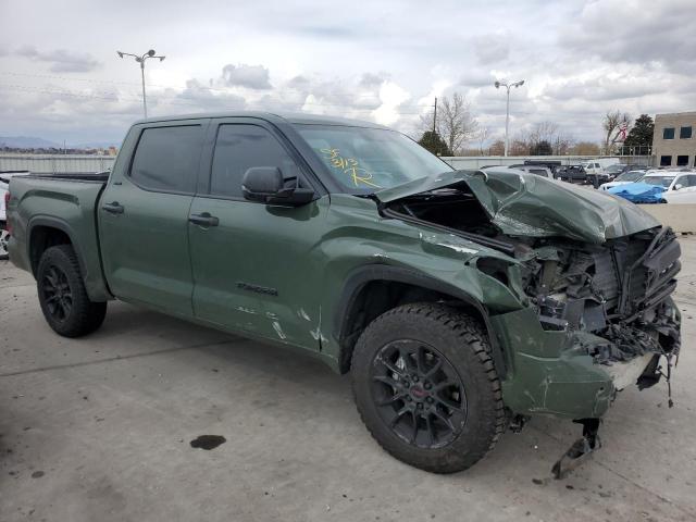 5TFLA5DB2NX023944 - 2022 TOYOTA TUNDRA CREWMAX SR GREEN photo 4