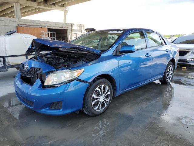 JTDBL40E799075094 - 2009 TOYOTA COROLLA BASE BLUE photo 1