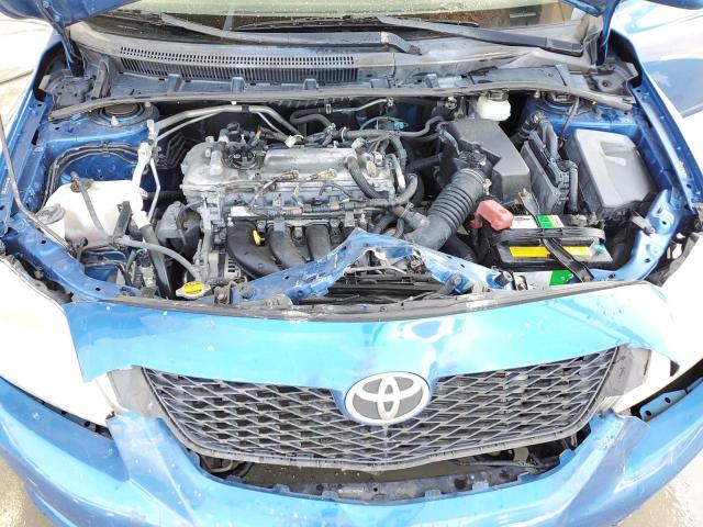 JTDBL40E799075094 - 2009 TOYOTA COROLLA BASE BLUE photo 11