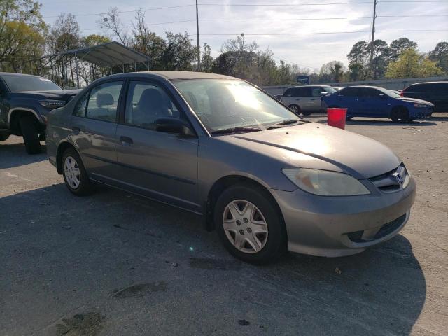 1HGES16305L002099 - 2005 HONDA CIVIC DX VP GRAY photo 4