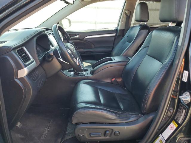 5TDJKRFH3ES044451 - 2014 TOYOTA HIGHLANDER XLE BLACK photo 7
