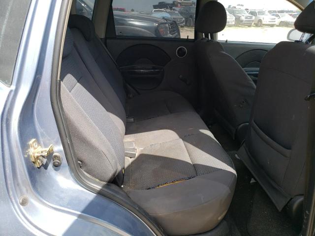 KL1TD66677B719168 - 2007 CHEVROLET AVEO BASE Mavi foto 10