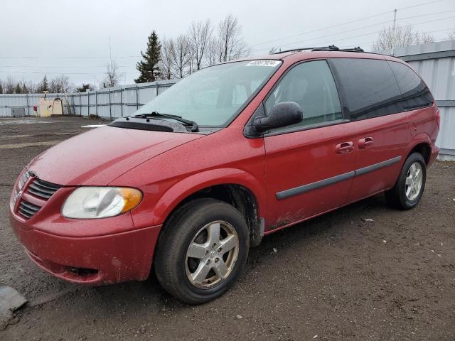 1D4GP45R96B547888 - 2006 DODGE CARAVAN SXT RED photo 1