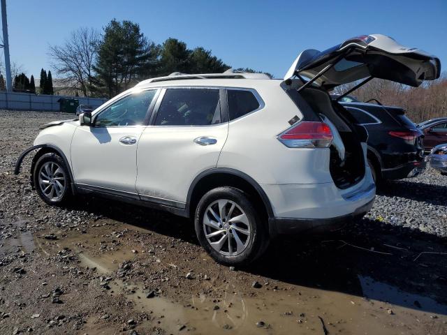 5N1AT2MV9EC830040 - 2014 NISSAN ROGUE S WHITE photo 2