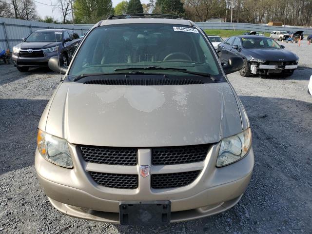 1D4GP45R34B542246 - 2004 DODGE CARAVAN SXT GOLD photo 5