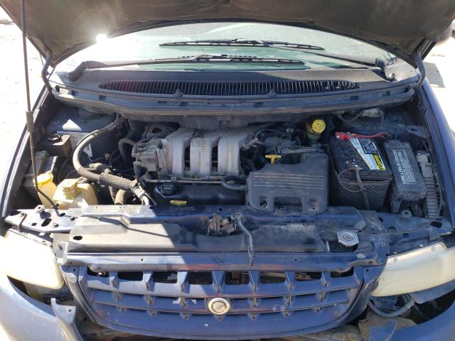 1C4GJ44GXYB738088 - 2000 CHRYSLER GRAND VOYA SE BLUE photo 12