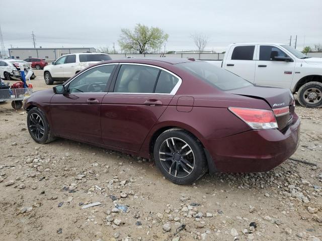 1HGCP2F85CA085306 - 2012 HONDA ACCORD EXL BURGUNDY photo 2