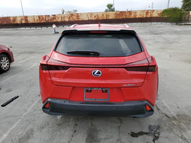 JTHU9JBHXK2019614 - 2019 LEXUS UX 250H RED photo 6