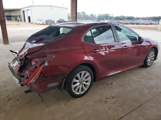 4T1B11HK4JU602018 - 2018 TOYOTA CAMRY L MAROON photo 3