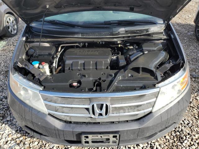 5FNRL5H45CB068528 - 2012 HONDA ODYSSEY EX GRAY photo 12