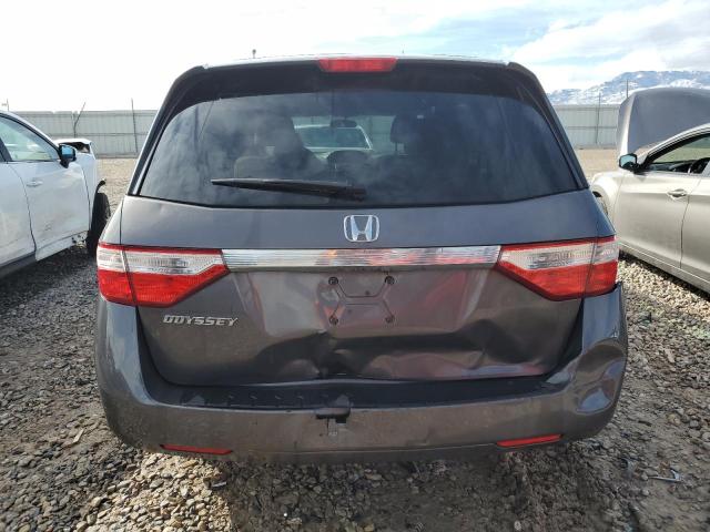 5FNRL5H45CB068528 - 2012 HONDA ODYSSEY EX GRAY photo 6