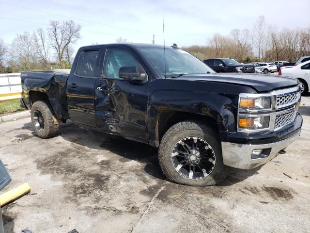 1GCVKRECXFZ446202 - 2015 CHEVROLET SILVERADO K1500 LT BLACK photo 4