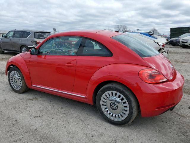 3VWJP7AT9DM693619 - 2013 VOLKSWAGEN BEETLE RED photo 2