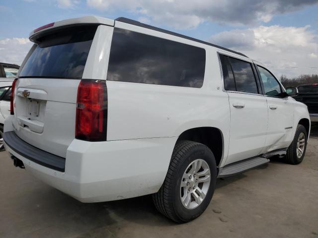 1GNSKJKC3FR178707 - 2015 CHEVROLET SUBURBAN K1500 LT WHITE photo 3