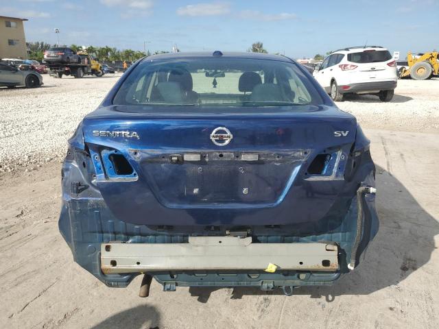 3N1AB7AP3KY434377 - 2019 NISSAN SENTRA S BLUE photo 6