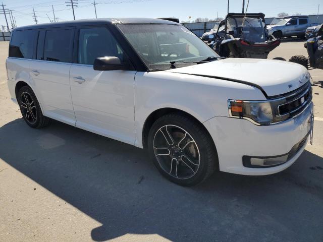 2FMGK5C86EBD39239 - 2014 FORD FLEX SEL WHITE photo 4