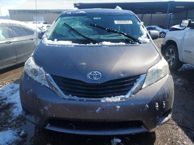 5TDJK3DC6CS044672 - 2012 TOYOTA SIENNA LE GRAY photo 5