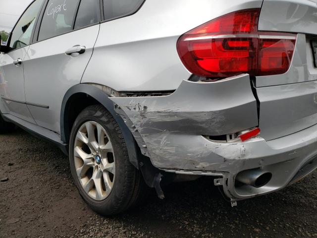 5UXZV4C59D0B13444 - 2013 BMW X5 XDRIVE35I SILVER photo 9