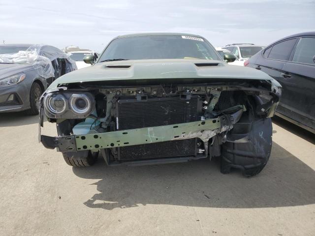 2C3CDZAG9LH227807 - 2020 DODGE CHALLENGER SXT GREEN photo 5