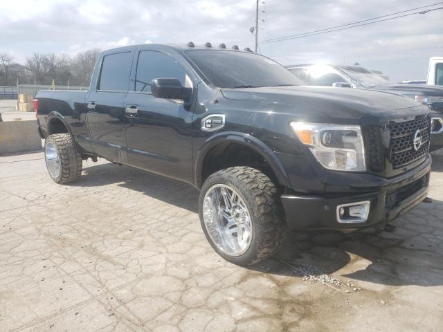 1N6BA1F47JN548746 - 2018 NISSAN TITAN XD SL BLACK photo 4