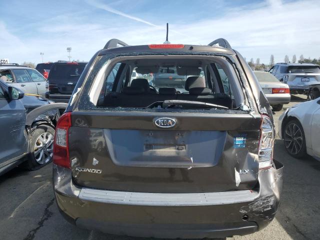 KNAFG528497259940 - 2009 KIA RONDO BASE CHARCOAL photo 6