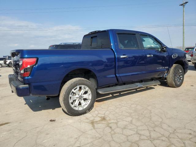 1N6AA1FBXLN505385 - 2020 NISSAN TITAN XD SV BLUE photo 3