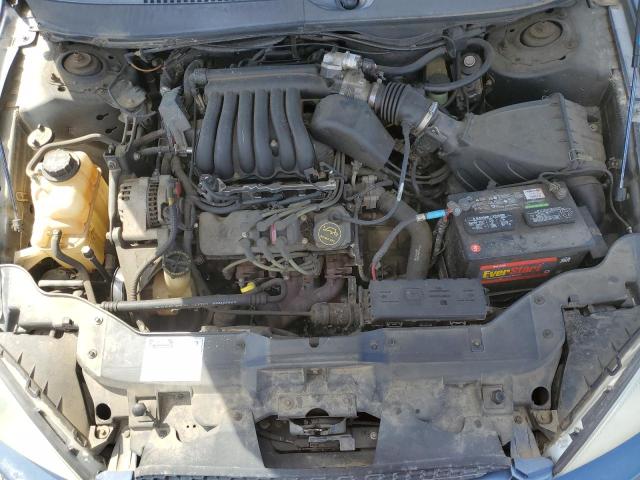 1FAFP52U72G191662 - 2002 FORD TAURUS LX BLUE photo 11