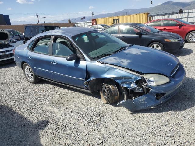 1FAFP52U72G191662 - 2002 FORD TAURUS LX BLUE photo 4