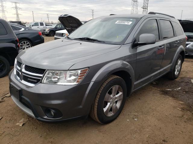 3C4PDCBG5CT169811 - 2012 DODGE JOURNEY SXT GRAY photo 1