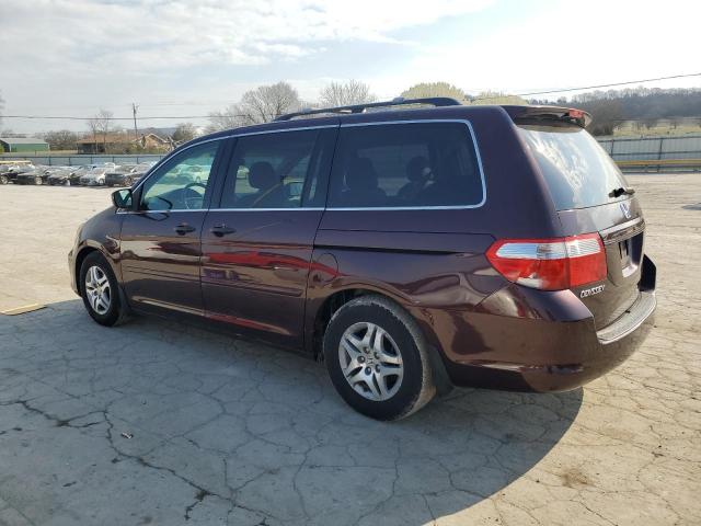 5FNRL38249B053000 - 2009 HONDA ODYSSEY LX MAROON photo 2