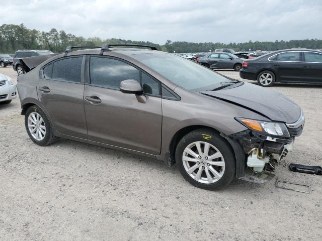 2HGFB2F91CH525057 - 2012 HONDA CIVIC EXL GRAY photo 4