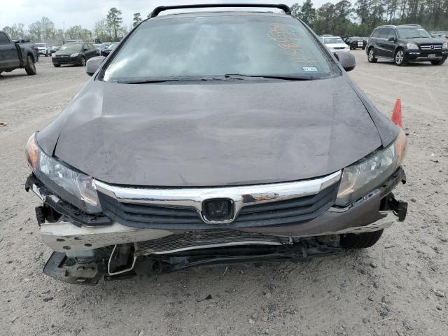 2HGFB2F91CH525057 - 2012 HONDA CIVIC EXL Boz foto 5