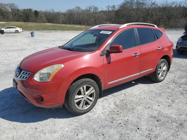 JN8AS5MT4CW252114 - 2012 NISSAN ROGUE S RED photo 1