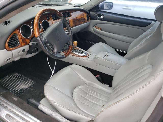 SAJDA42C242A38003 - 2004 JAGUAR XK8 GRAY photo 8