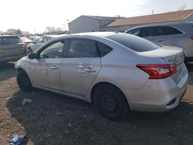 3N1AB7AP1HY309760 - 2017 NISSAN SENTRA S SILVER photo 2