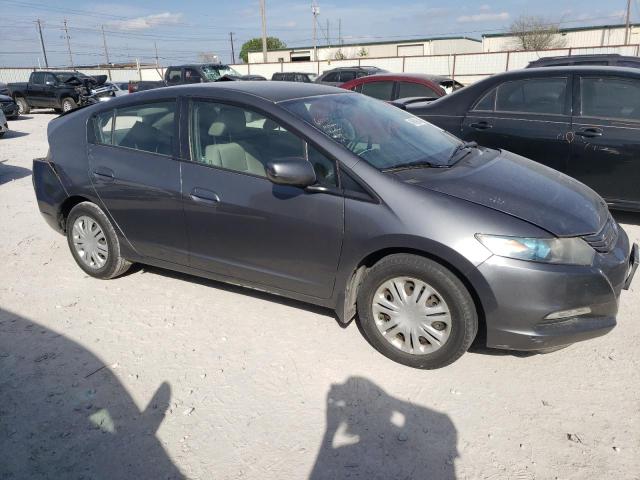 JHMZE2H58AS024796 - 2010 HONDA INSIGHT LX GRAY photo 4