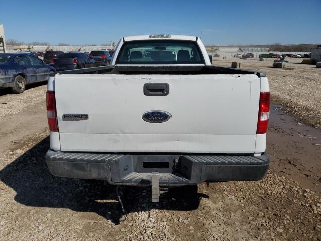 1FTRF12W75KC03539 - 2005 FORD F150 WHITE photo 6