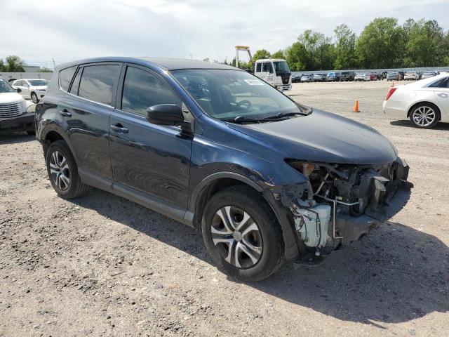 JTMZFREV9JJ750023 - 2018 TOYOTA RAV4 LE BLUE photo 4