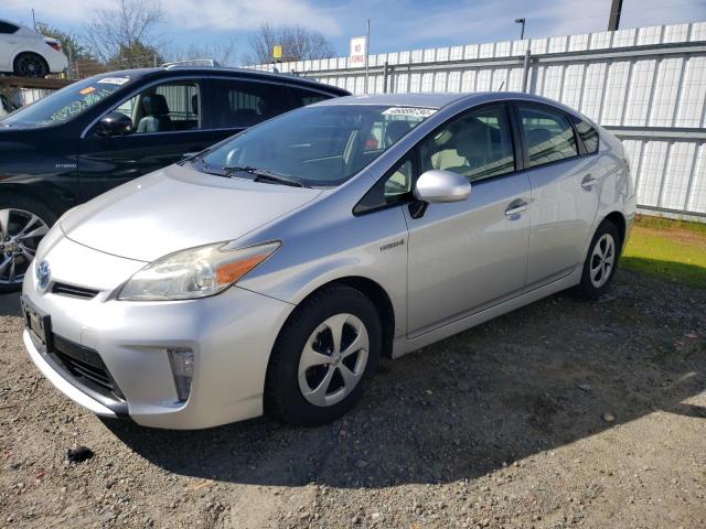 JTDKN3DU5D5628489 - 2013 TOYOTA PRIUS SILVER photo 1