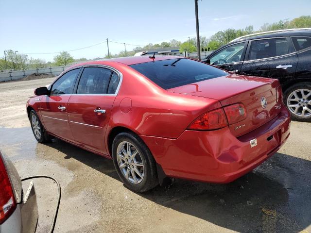 1G4HD572X7U166164 - 2007 BUICK LUCERNE CXL RED photo 2