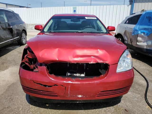 1G4HD572X7U166164 - 2007 BUICK LUCERNE CXL RED photo 5