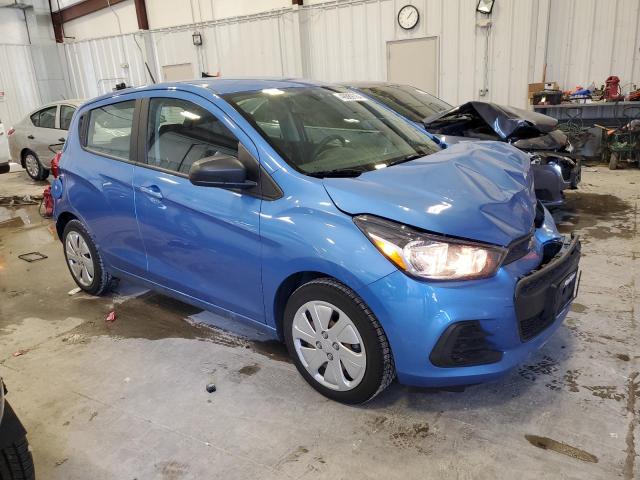 KL8CB6SA5HC814812 - 2017 CHEVROLET SPARK LS BLUE photo 4