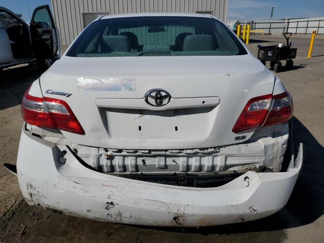 4T1BE46K47U553534 - 2007 TOYOTA CAMRY CE WHITE photo 6