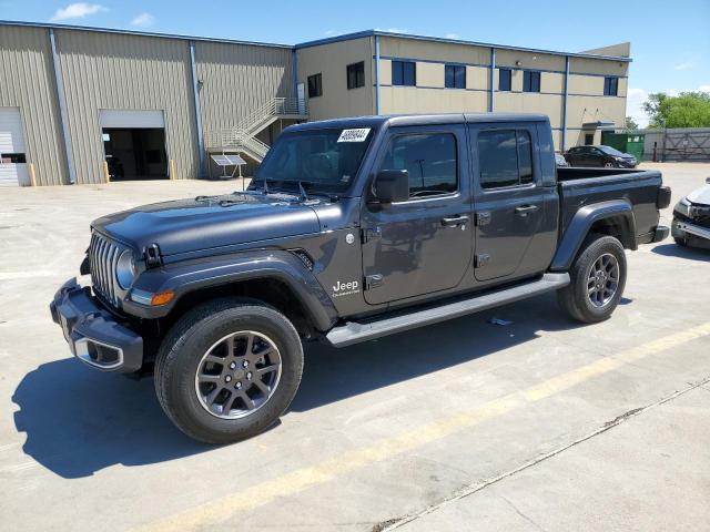 1C6HJTFG0NL165016 - 2022 JEEP GLADIATOR OVERLAND GRAY photo 1