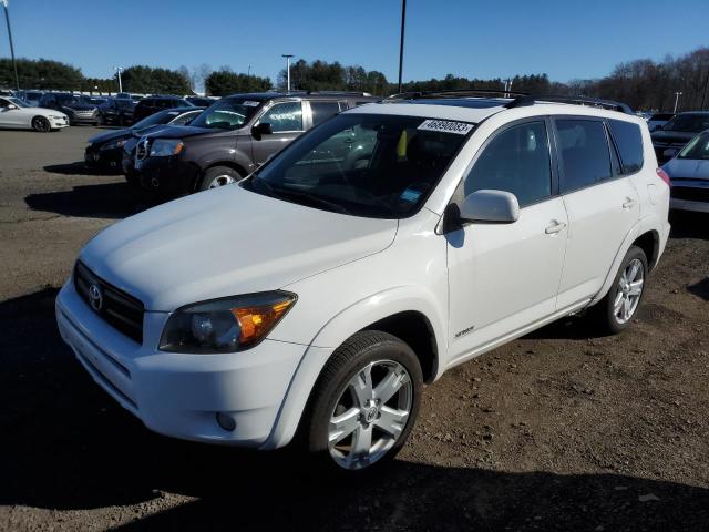 JTMBD32V786068098 - 2008 TOYOTA RAV4 SPORT WHITE photo 1