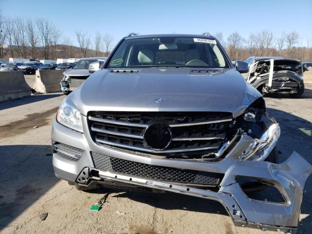 4JGDA5HBXDA152879 - 2013 MERCEDES-BENZ ML 350 4MATIC SILVER photo 5